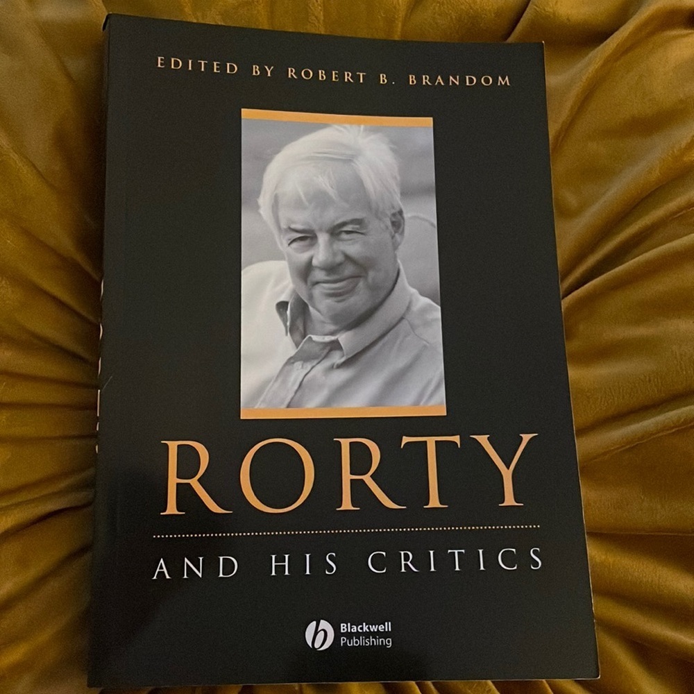Rorty and his critics Edited by Robert B. Brandom - Picture 2 of 5